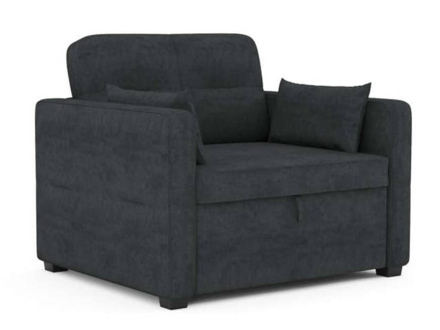fauteuil convertible conforama gris anthracite